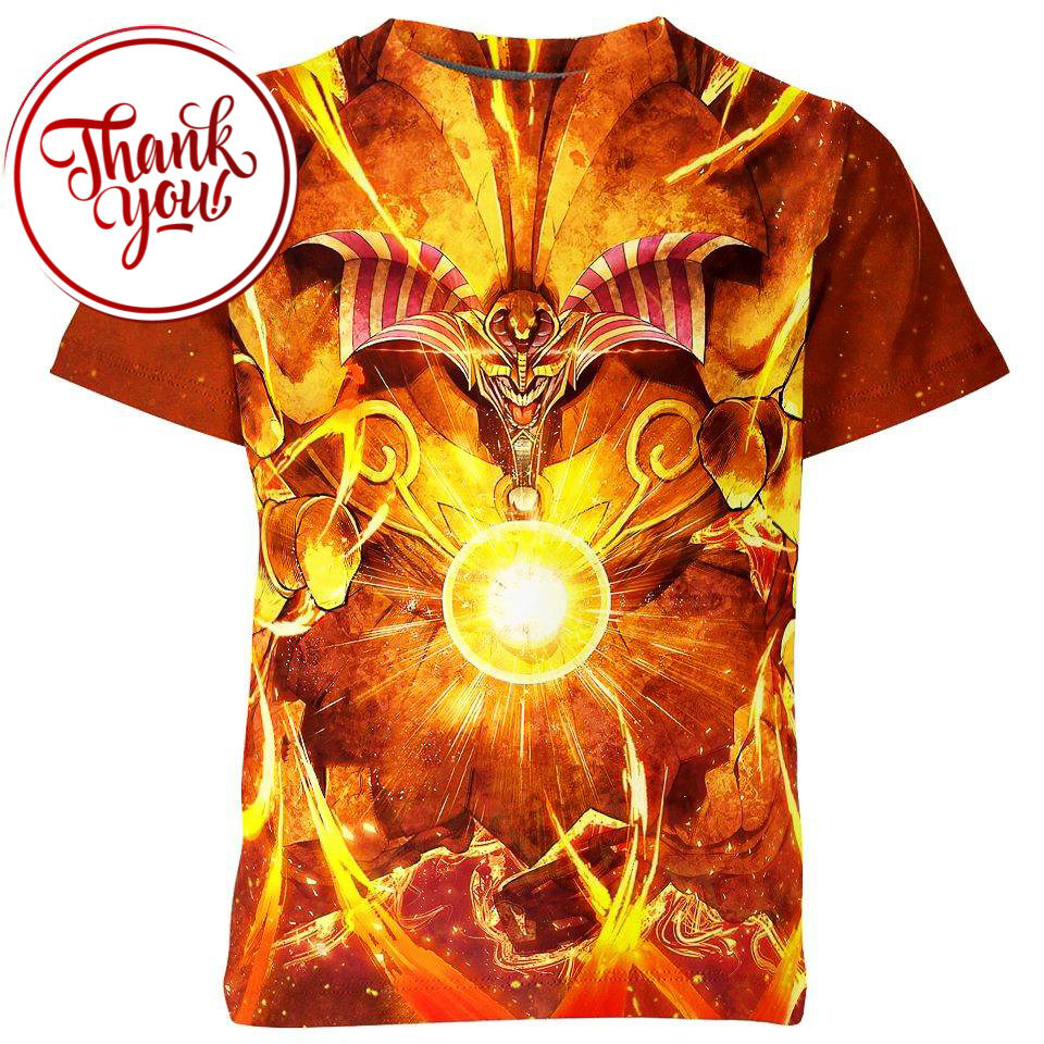 The Legendary Exodia Incarnate Yugioh 3D Print Unisex T-Shirt