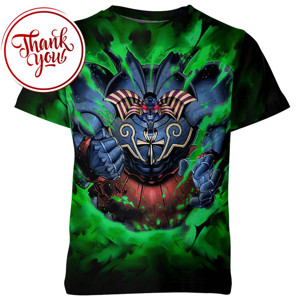 Exodia Necross Yugioh 3D Print Unisex T-Shirt