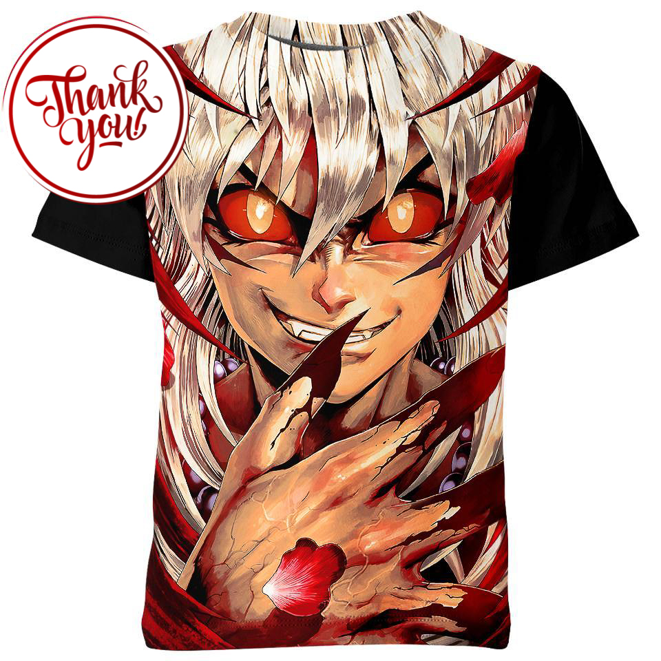 Half Breed - Inuyasha 3D Print Unisex T-Shirt
