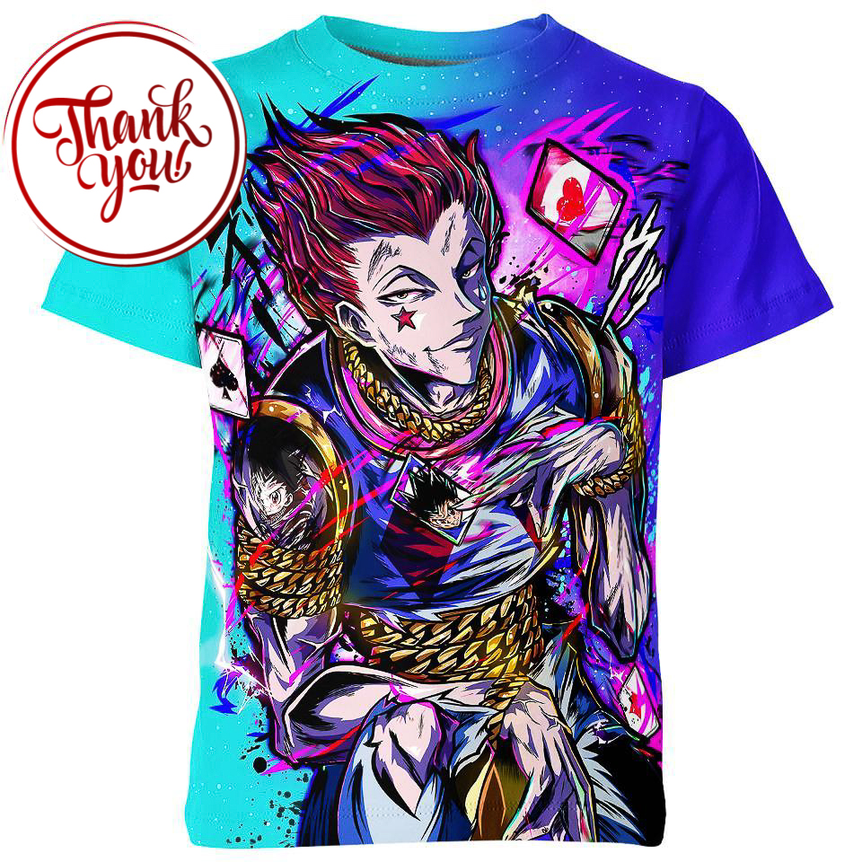 Flashy - Hisoka 3D Print Unisex T-Shirt