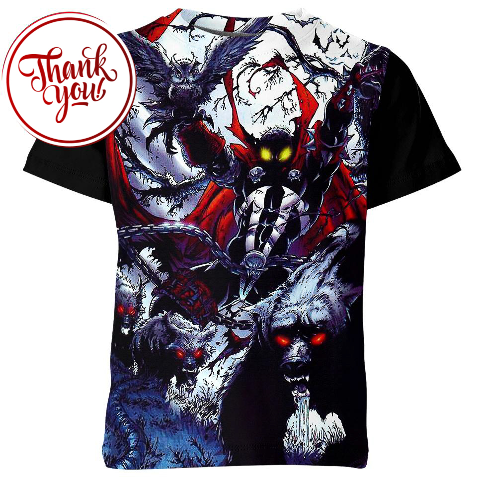 Demon Knights - Spawn 3D Print Unisex T-Shirt