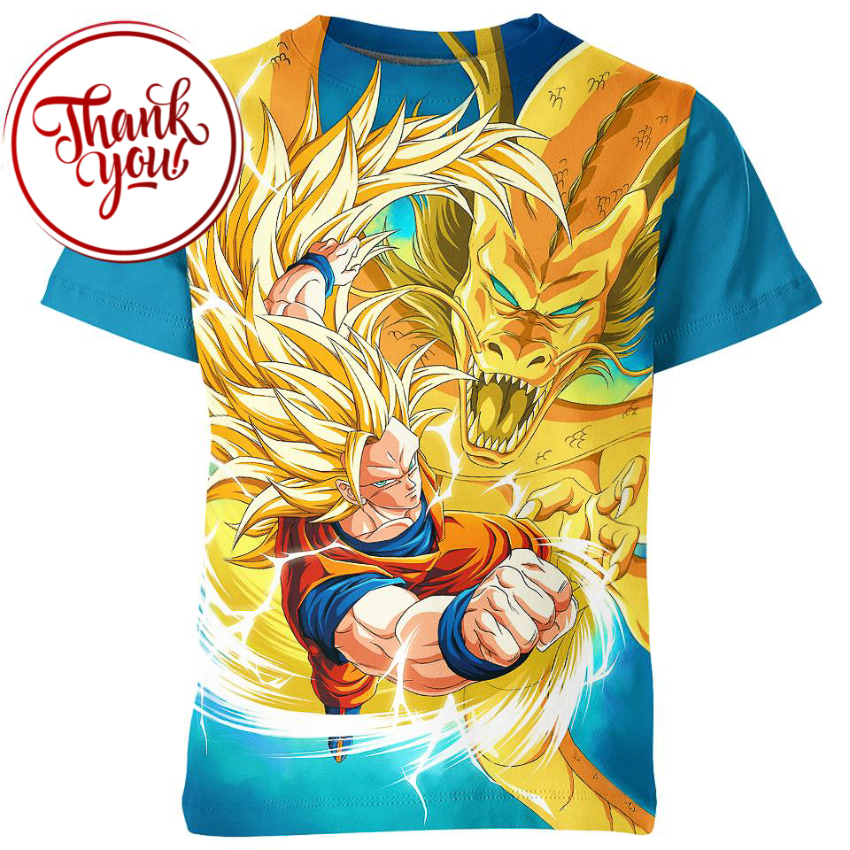 Sheron Dragon Ball 3D Print Unisex T-Shirt