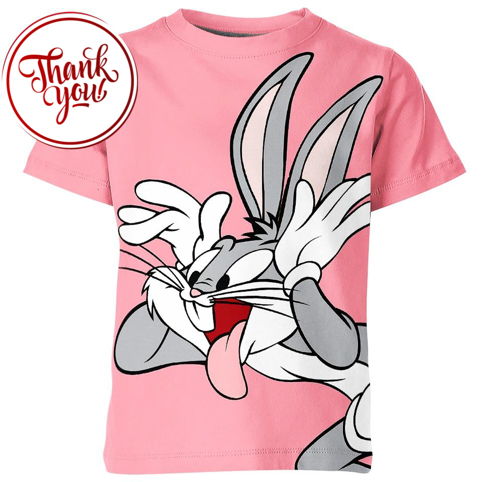 A Joker Bugs Bunny 3D Print Unisex T-Shirt