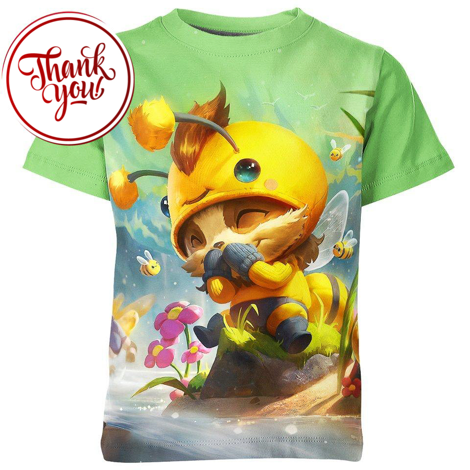 Beemo League Of Legend 3D Print Unisex T-Shirt