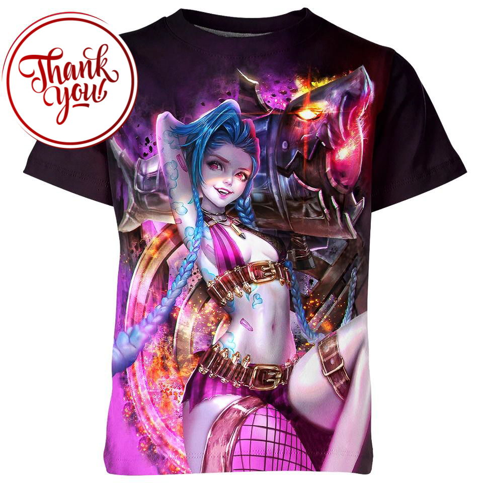 The Loose Cannon Jinx 3D Print Unisex T-Shirt