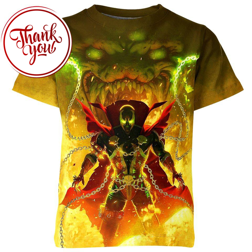 Soldier of The Devil - Spawn 3D Print Unisex T-Shirt