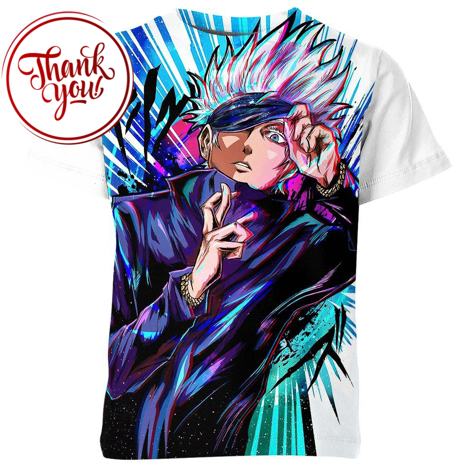 Flashy - Gojo 3D Print Unisex T-Shirt