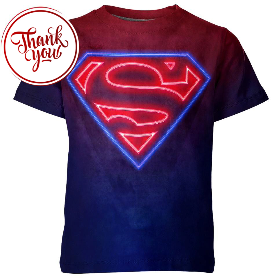 Symbol Superman 3D Print Unisex T-Shirt