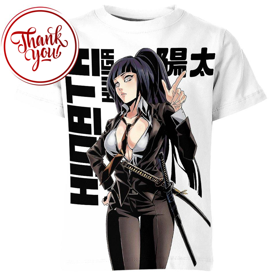 Ninja Hinata 3D Print Unisex T-Shirt