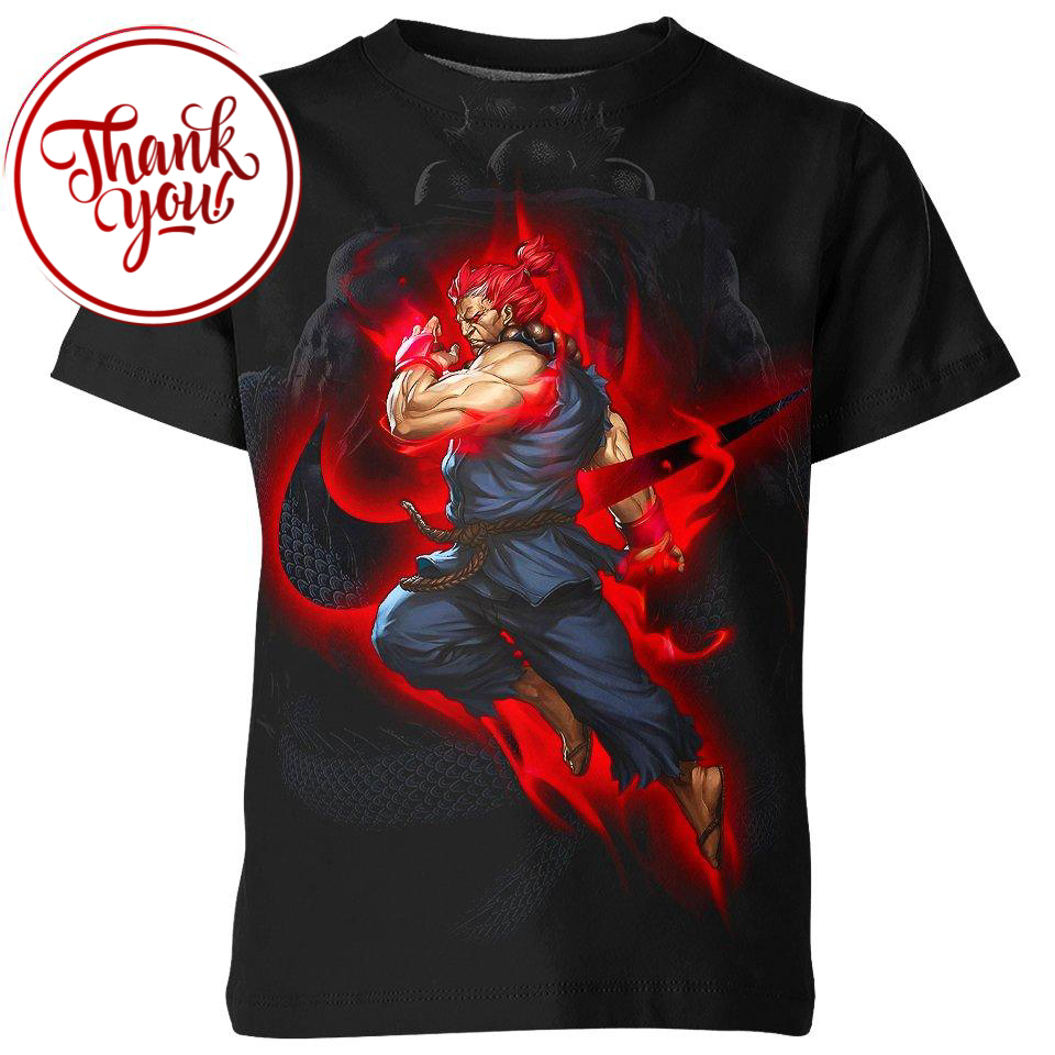 Akuma 3D Print Unisex T-Shirt