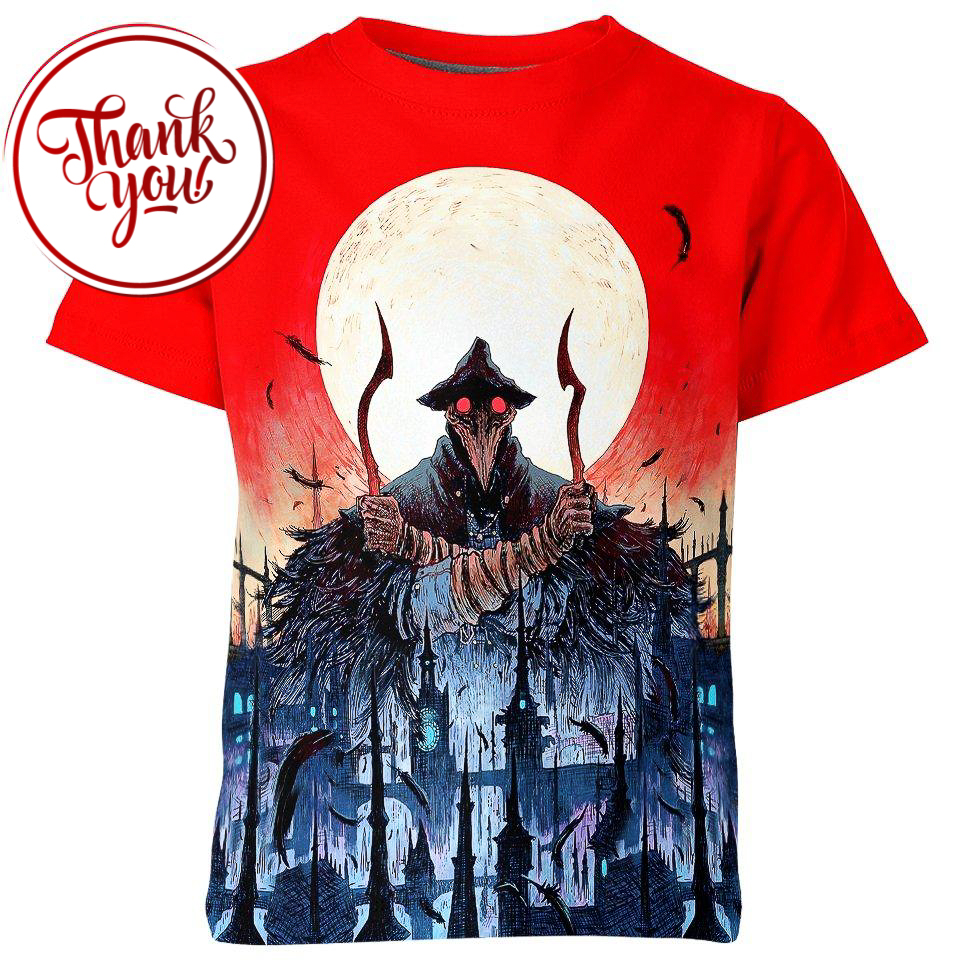 Bloodborne 3D Print Unisex T-Shirt