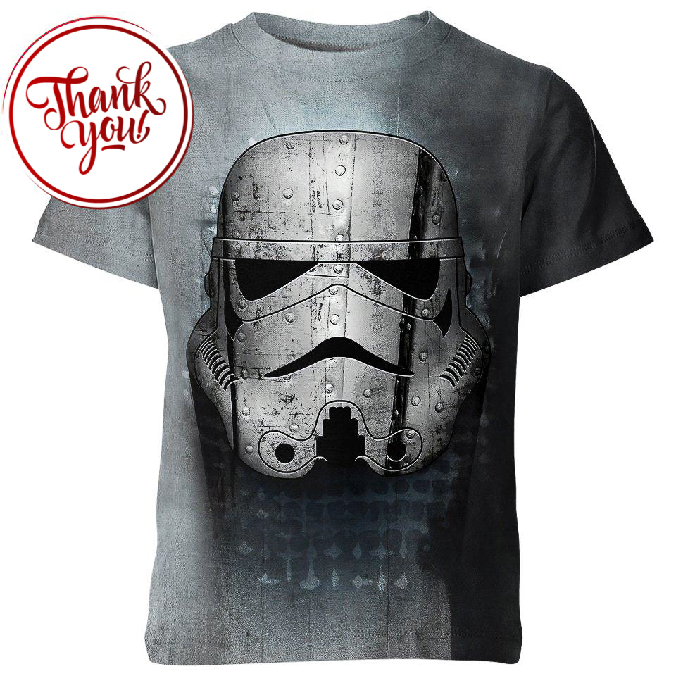 Stormtrooper Iron - Star Wars 3D Print Unisex T-Shirt