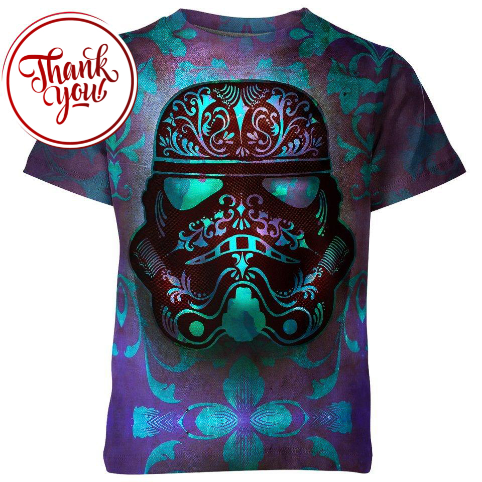 Stormtrooper Pattern - Star Wars 3D Print Unisex T-Shirt