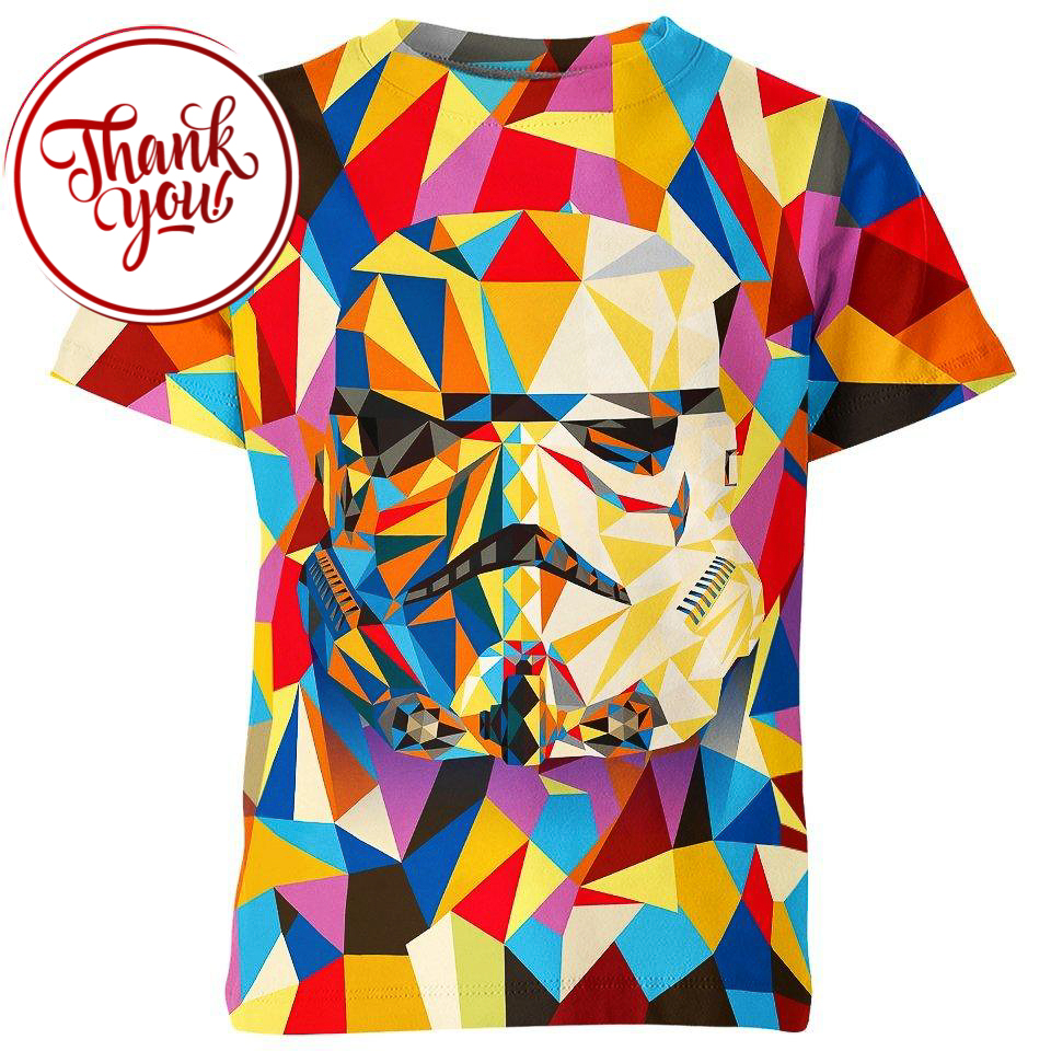 Stormtrooper Illusion - Star Wars 3D Print Unisex T-Shirt