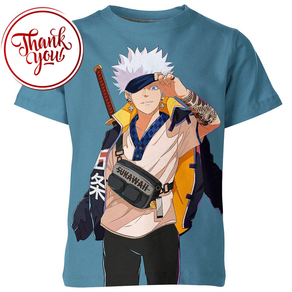 Street Style - Gojo 3D Print Unisex T-Shirt