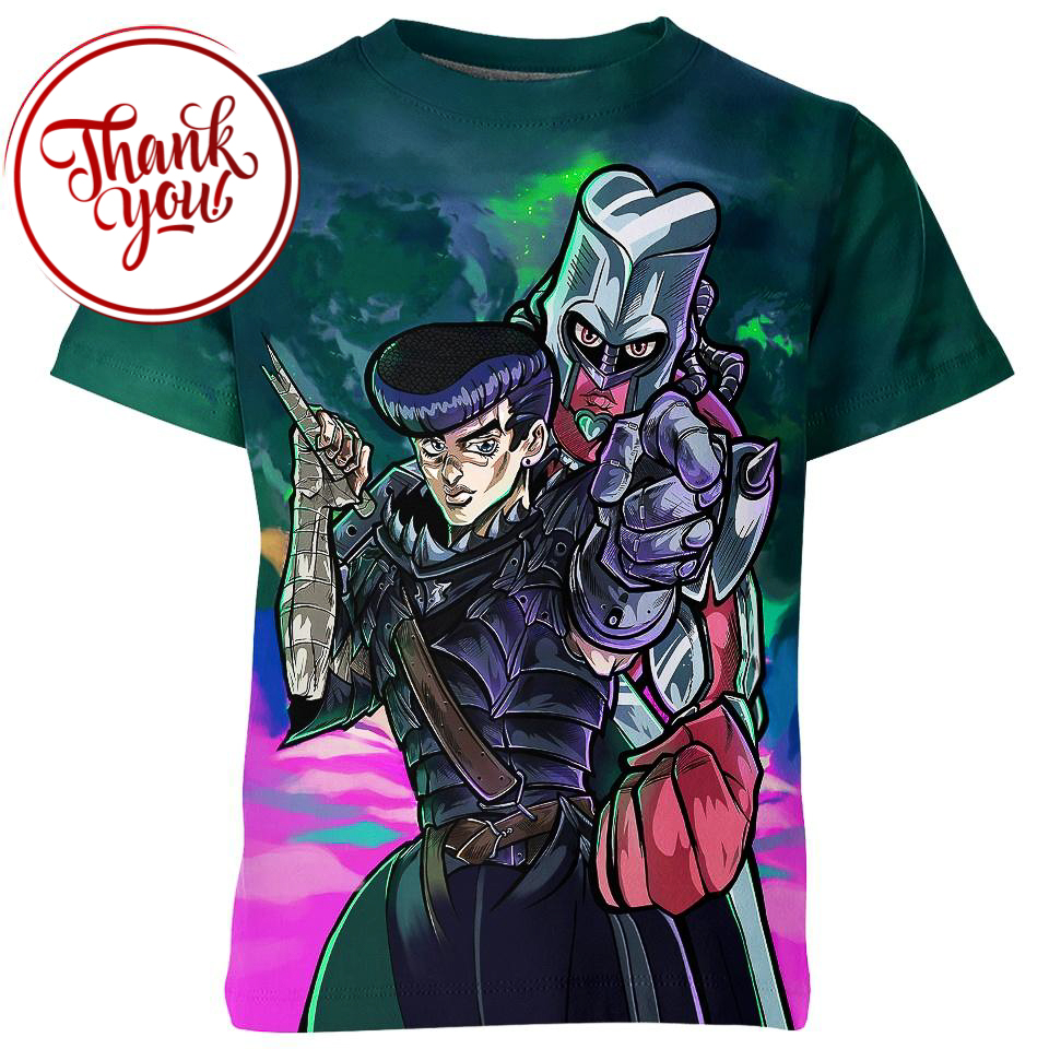 Josuke Higashikata - Jojos 3D Print Unisex T-Shirt
