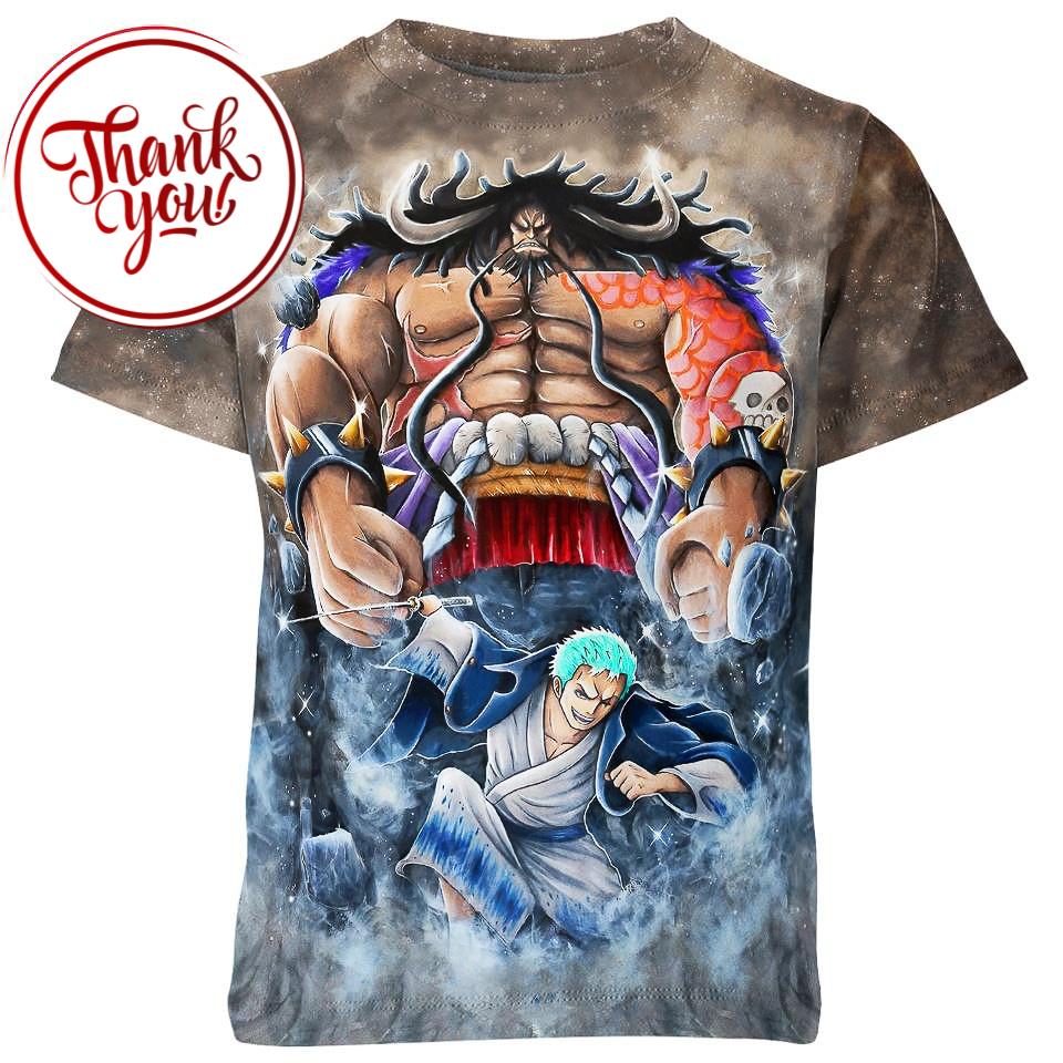 One Piece Roronoa Zoro 3D Print Unisex T-Shirt
