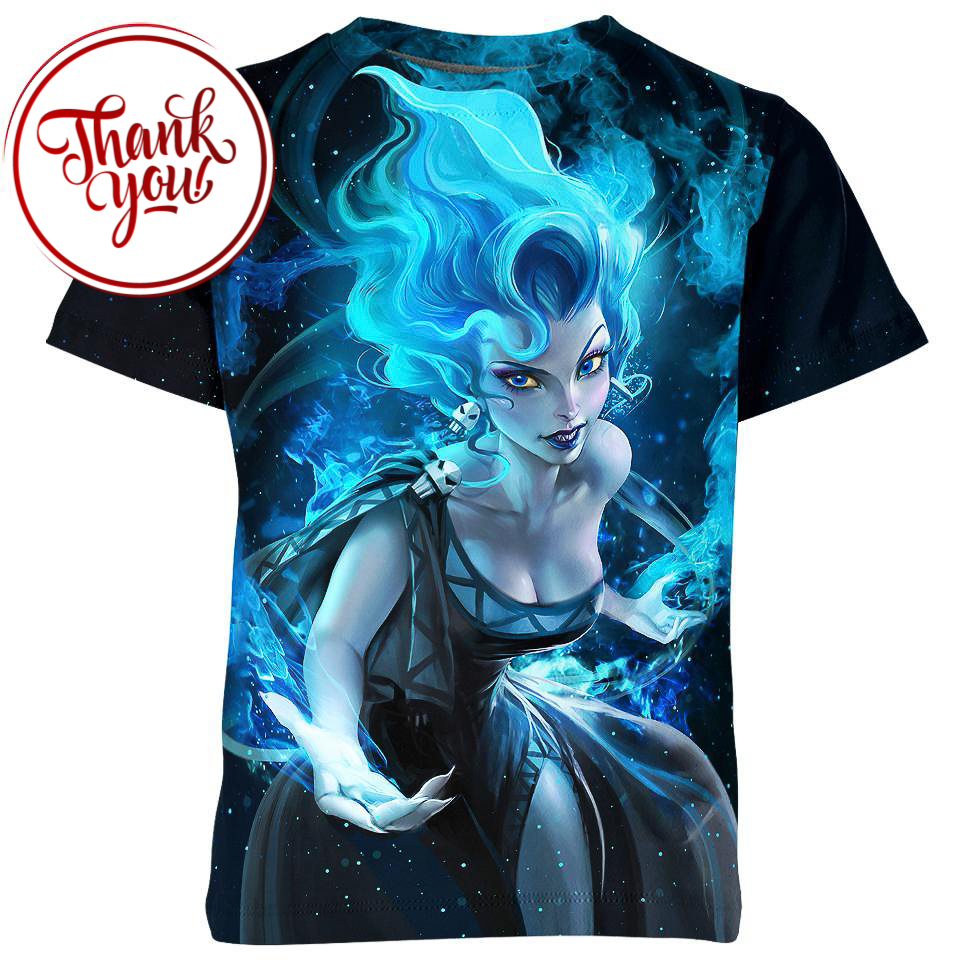 Female Hades 3D Print Unisex T-Shirt