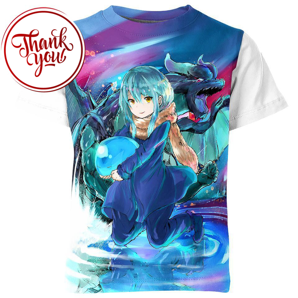 Rimumu in Slime Anime 3D Print Unisex T-Shirt