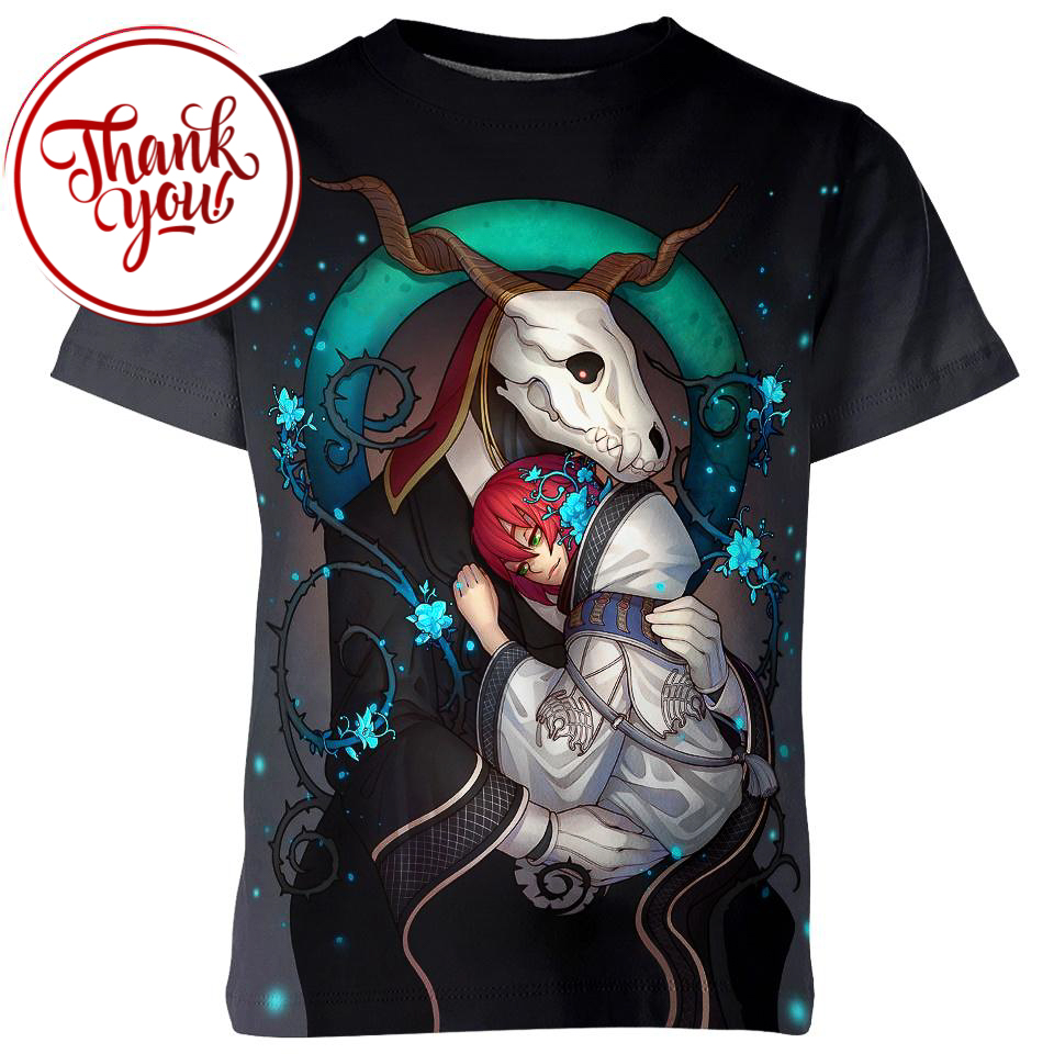 The Ancient Magus' Bride Anime 3D Print Unisex T-Shirt