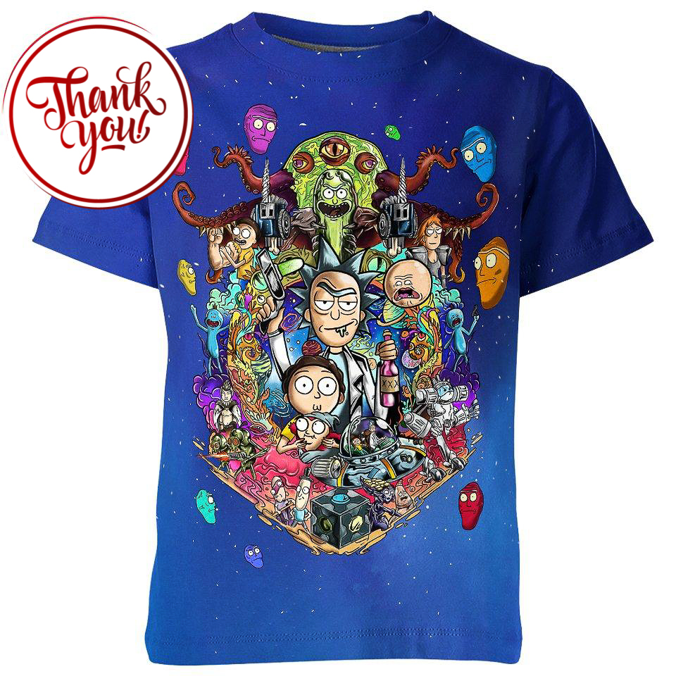 Great War - Rick and Morty 3D Print Unisex T-Shirt