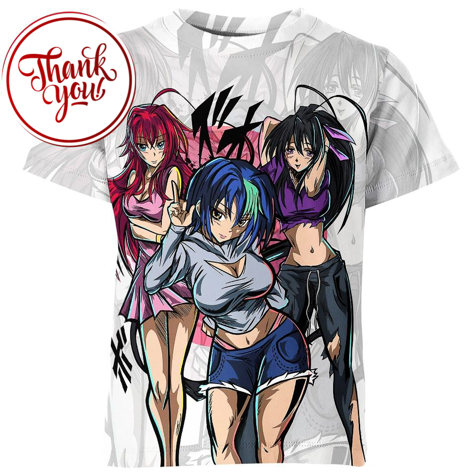 Underground Superstar Highs Chool DxD 3D Print Unisex T-Shirt