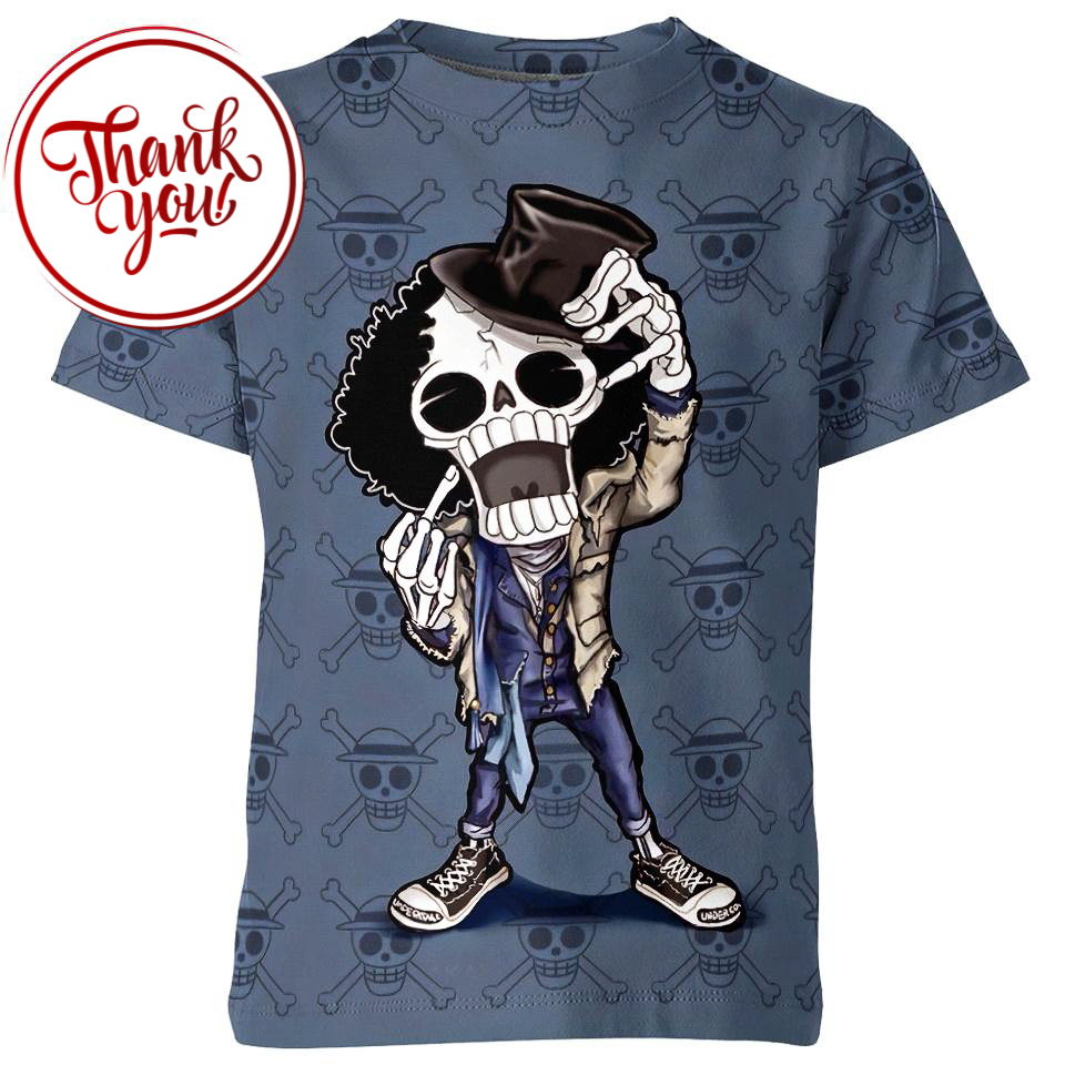 Brook Pattern One Piece 3D Print Unisex T-Shirt