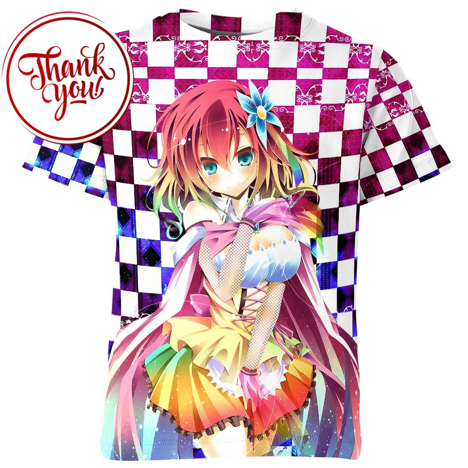 Stephanie Dola No Game No Life Game 3D Print Unisex T-Shirt