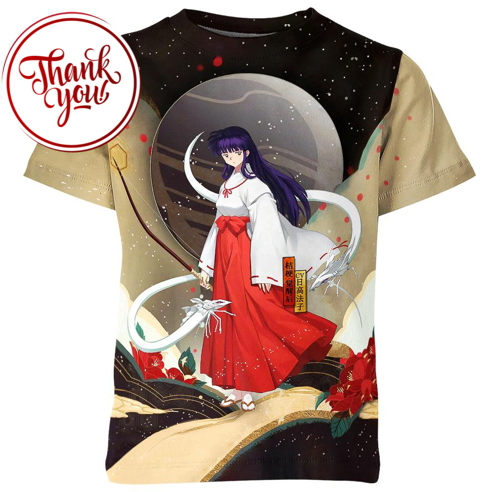Return of The Kikyo - Inuyasha 3D Print Unisex T-Shirt