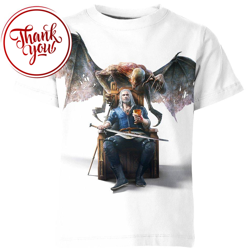 Witcher 3 Blood and Wine Game 3D Print Unisex T-Shirt