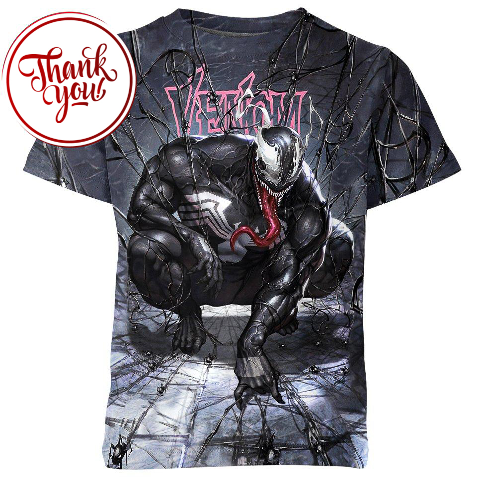 Premium Version Venom 3D Print Unisex T-Shirt