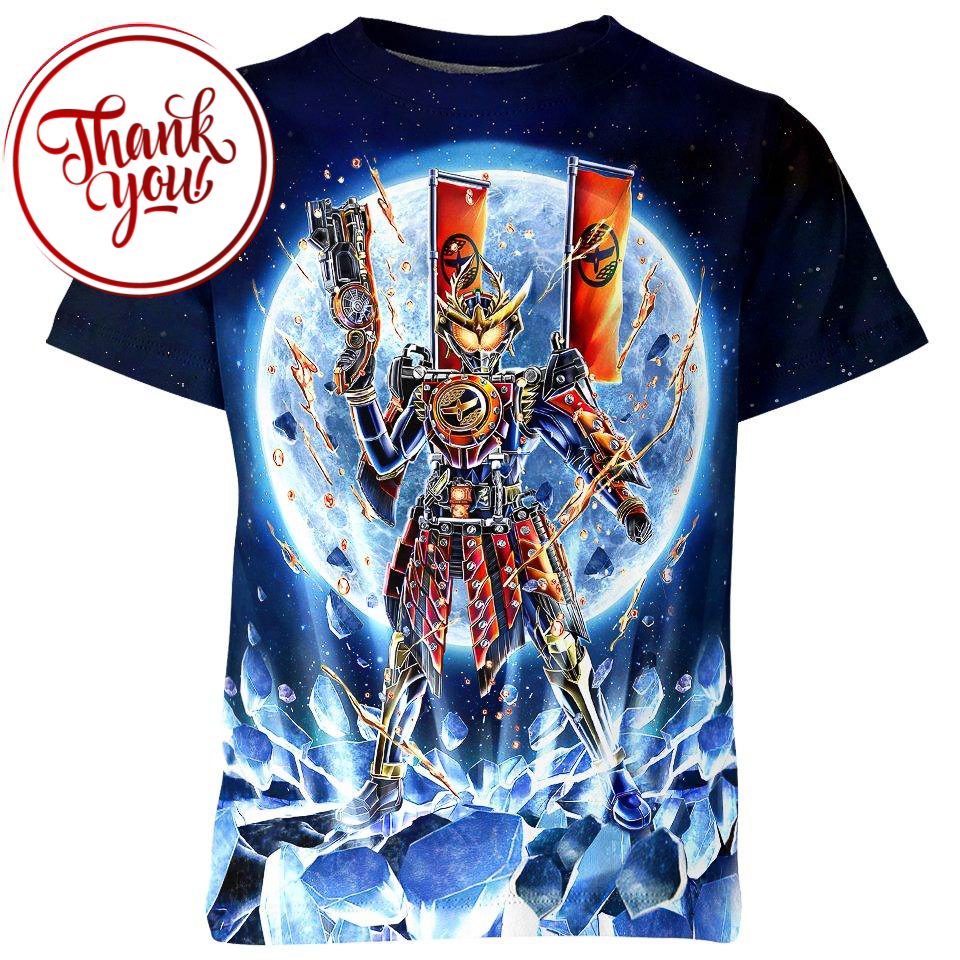 Kamen Rider Gaim Movies 3D Print Unisex T-Shirt