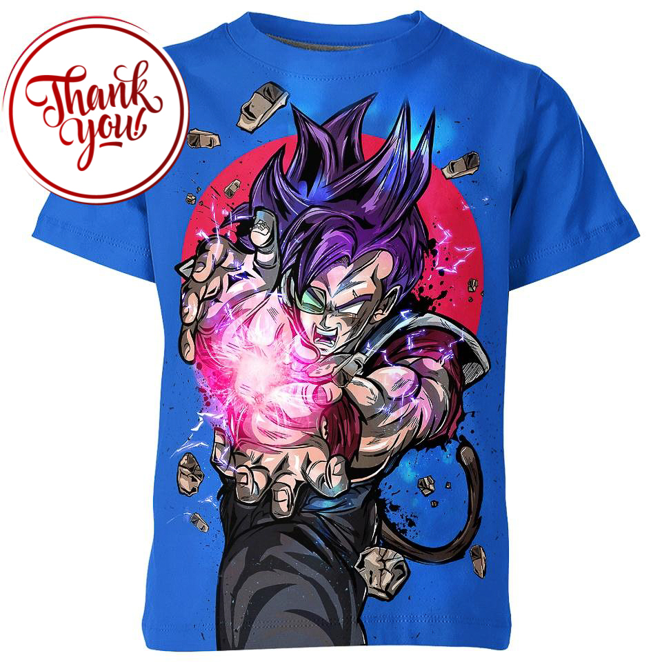 Kameha Dragon Ball 3D Print Unisex T-Shirt