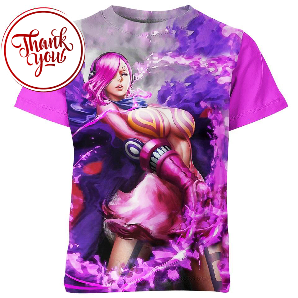 Vinsmoke Reiju One Piece 3D Print Unisex T-Shirt
