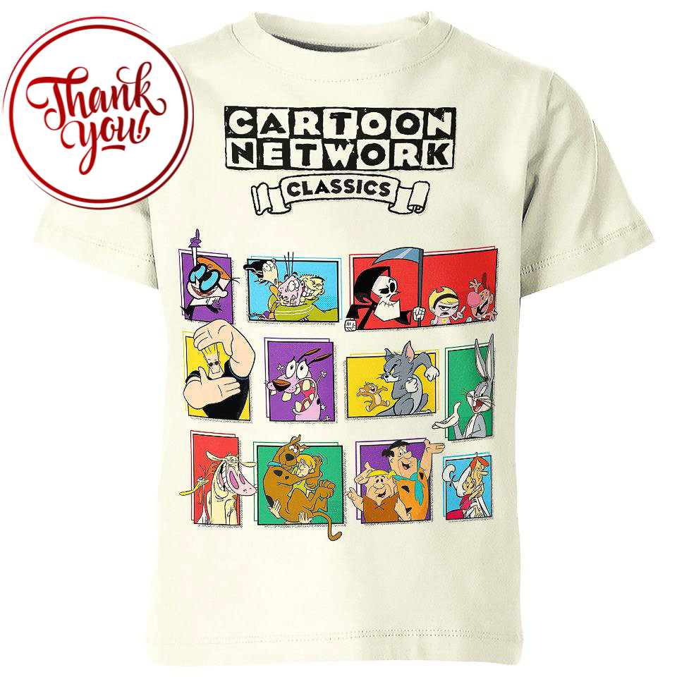 Classics Cartoon 3D Print Unisex T-Shirt