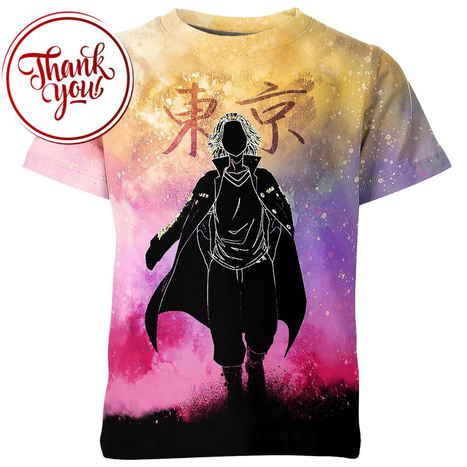 Manjiro Sano Tokyo Revengers 3D Print Unisex T-Shirt