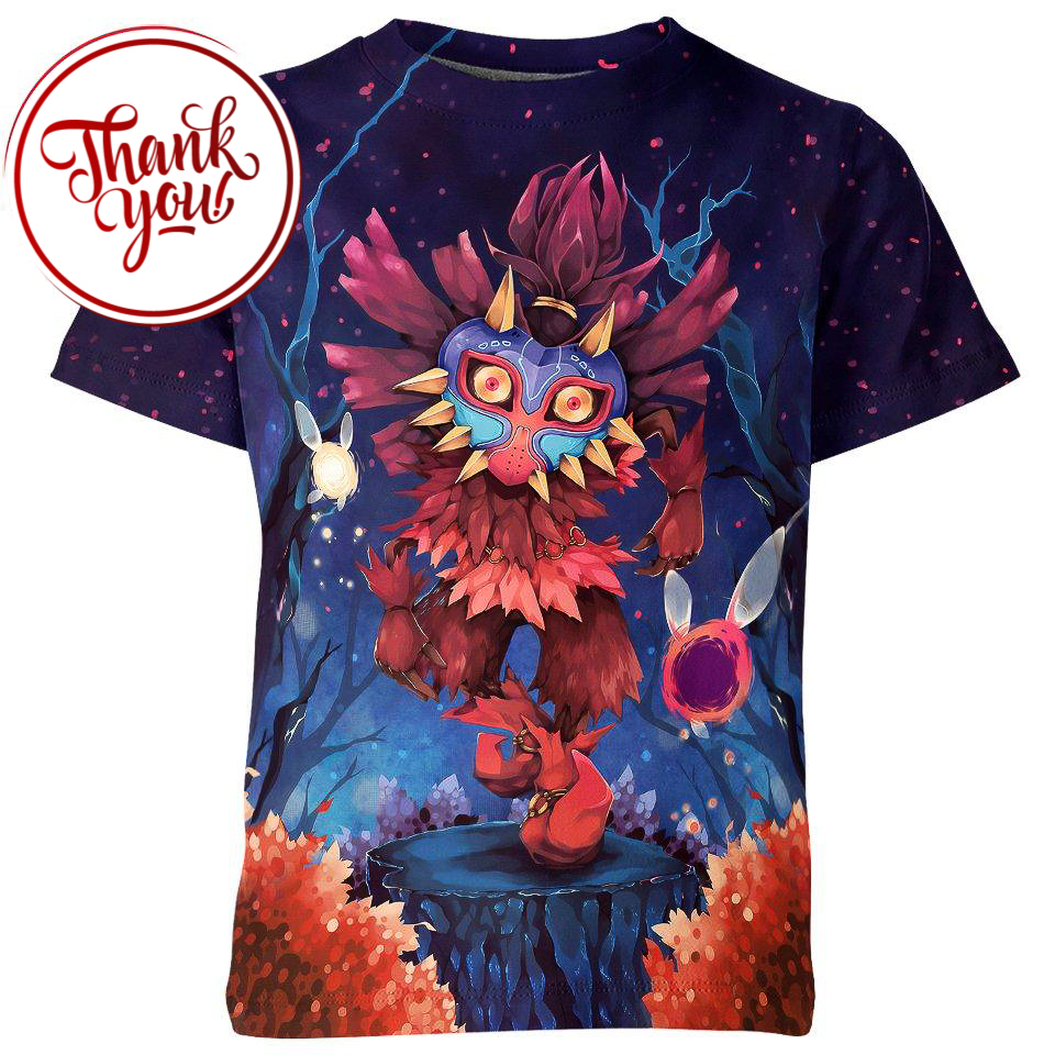 Skull Kid The Legend of Zelda 3D Print Unisex T-Shirt