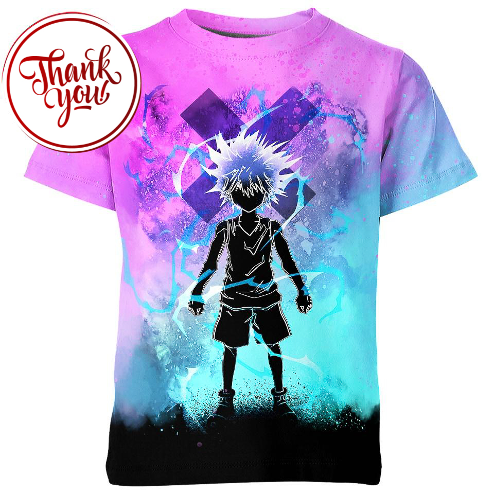 Godspeed - Killua 3D Print Unisex T-Shirt