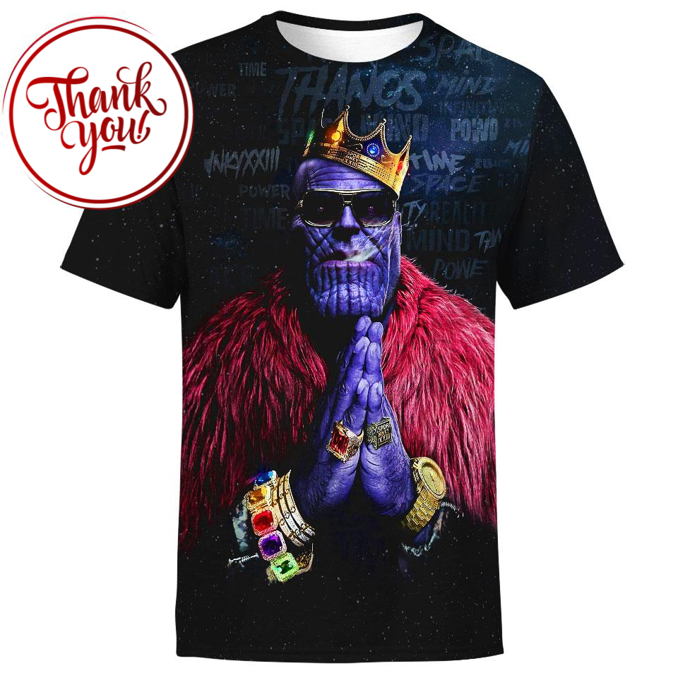 King Thanos 3D Print Unisex T-Shirt