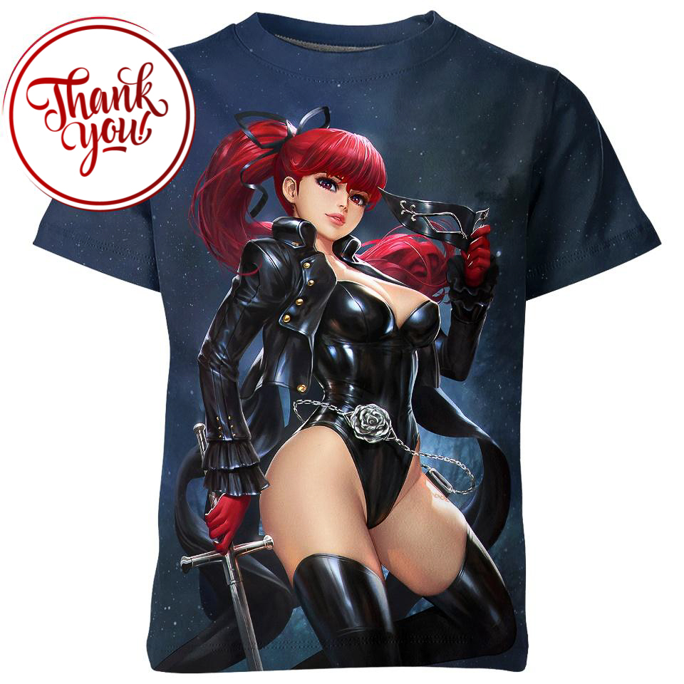 Kasumi Yoshizawa - Persona 5 3D Print Unisex T-Shirt