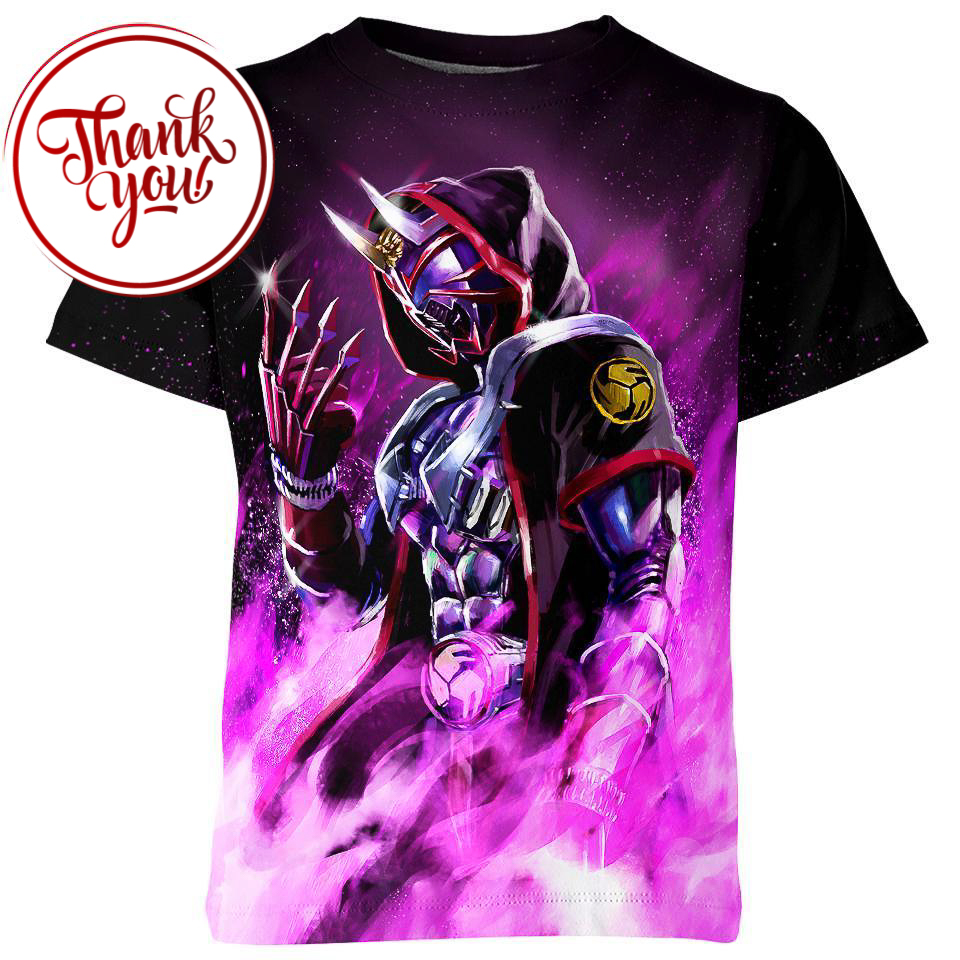 Kamen Rider Hibiki Movies 3D Print Unisex T-Shirt