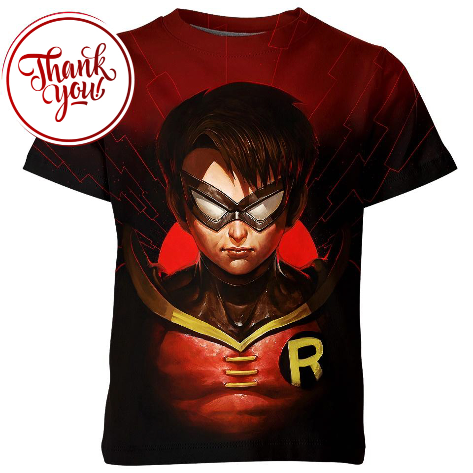 Tim Drake DC 3D Print Unisex T-Shirt