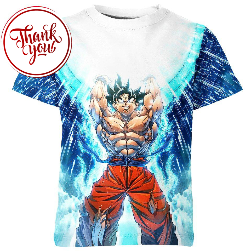 Super Strength Son Goku 3D Print Unisex T-Shirt