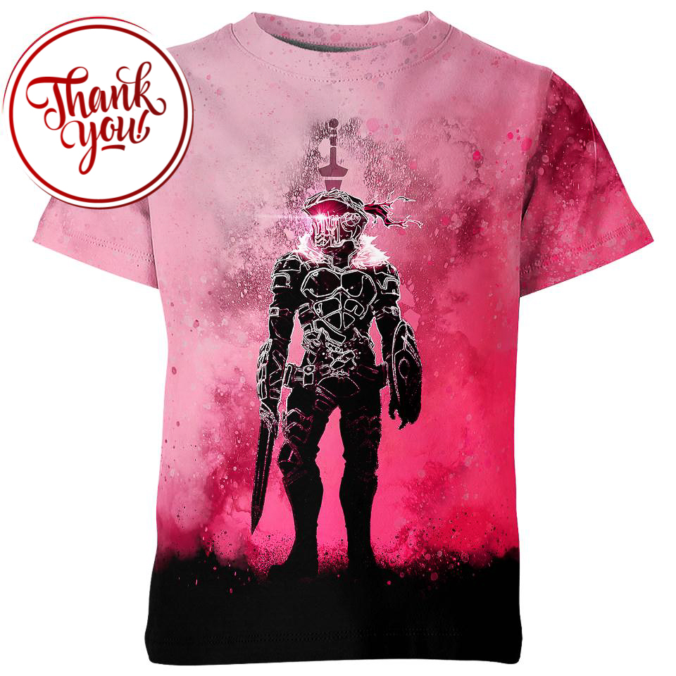 Soul of Combatant Goblin Slayer Anime 3D Print Unisex T-Shirt