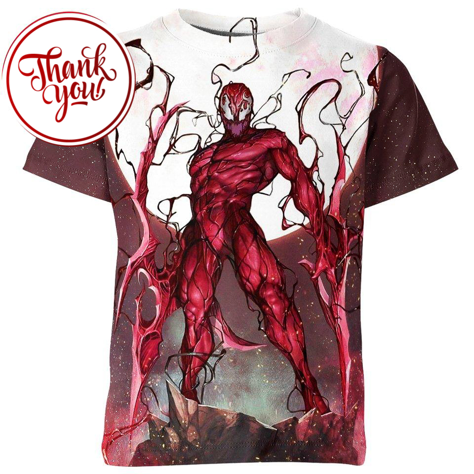 Extreme Carnage 3D Print Unisex T-Shirt