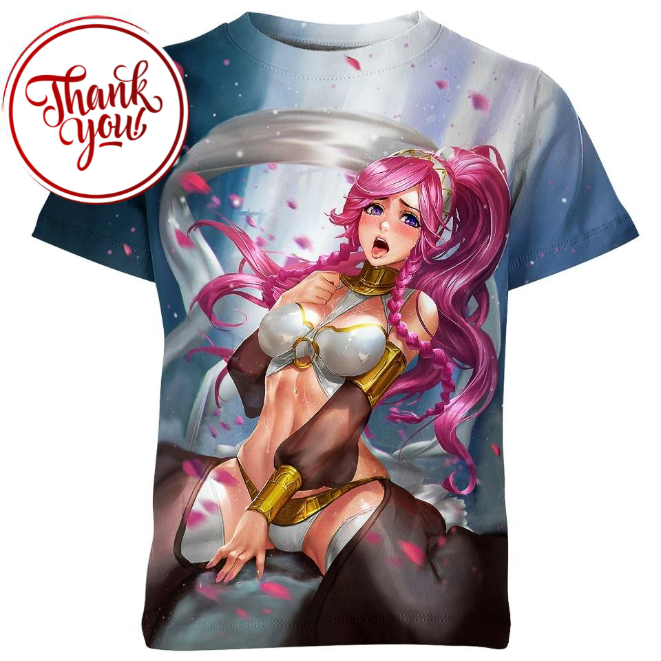 Olivia Ahegao 3D Print Unisex T-Shirt