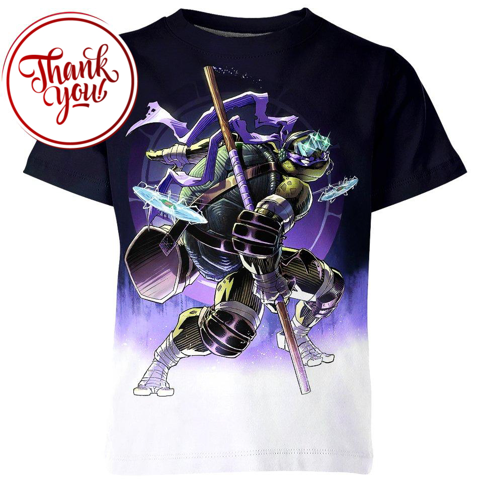 Donatello TMNT - Ninja Turtles 3D Print Unisex T-Shirt
