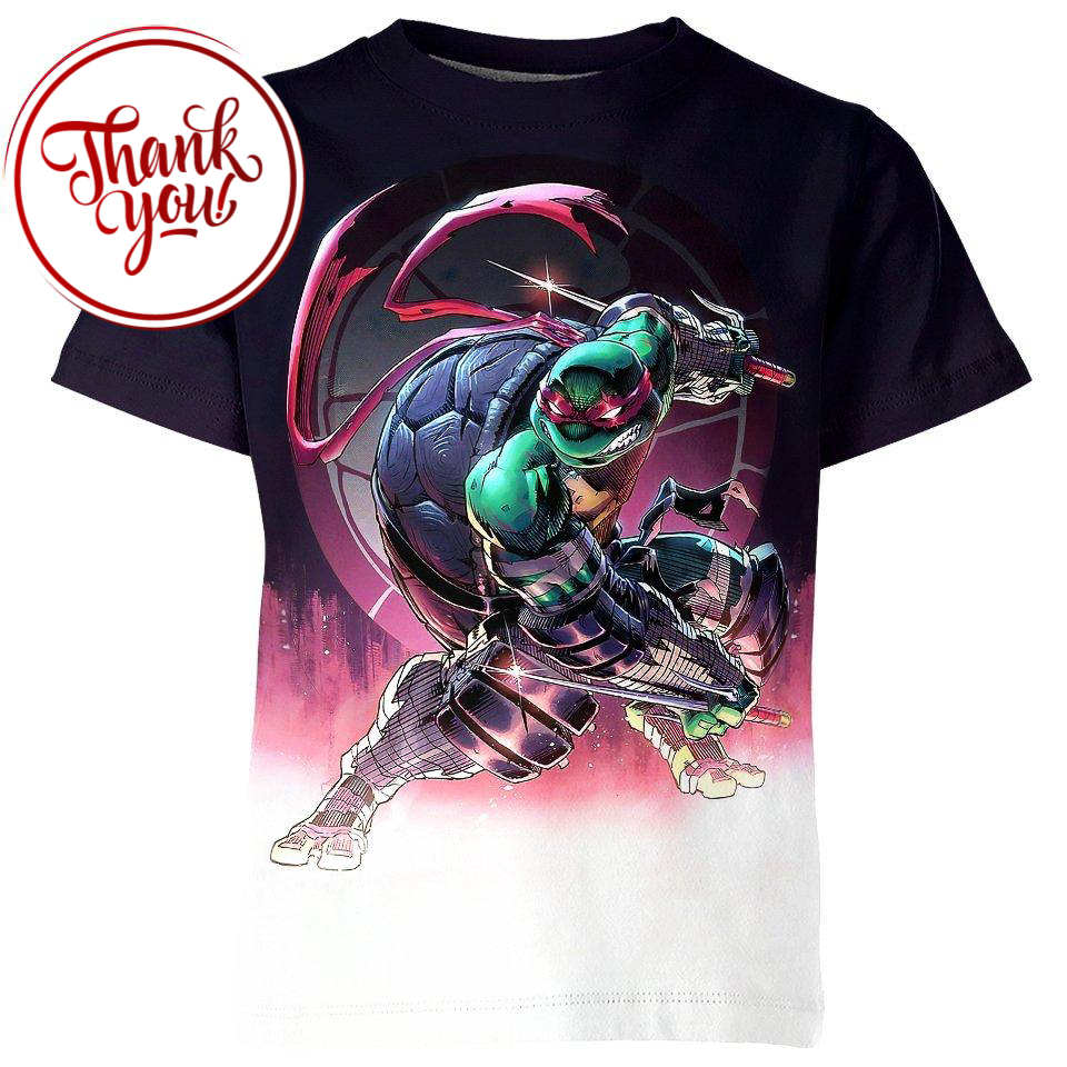 Raphael TMNT - Ninja Turtles 3D Print Unisex T-Shirt
