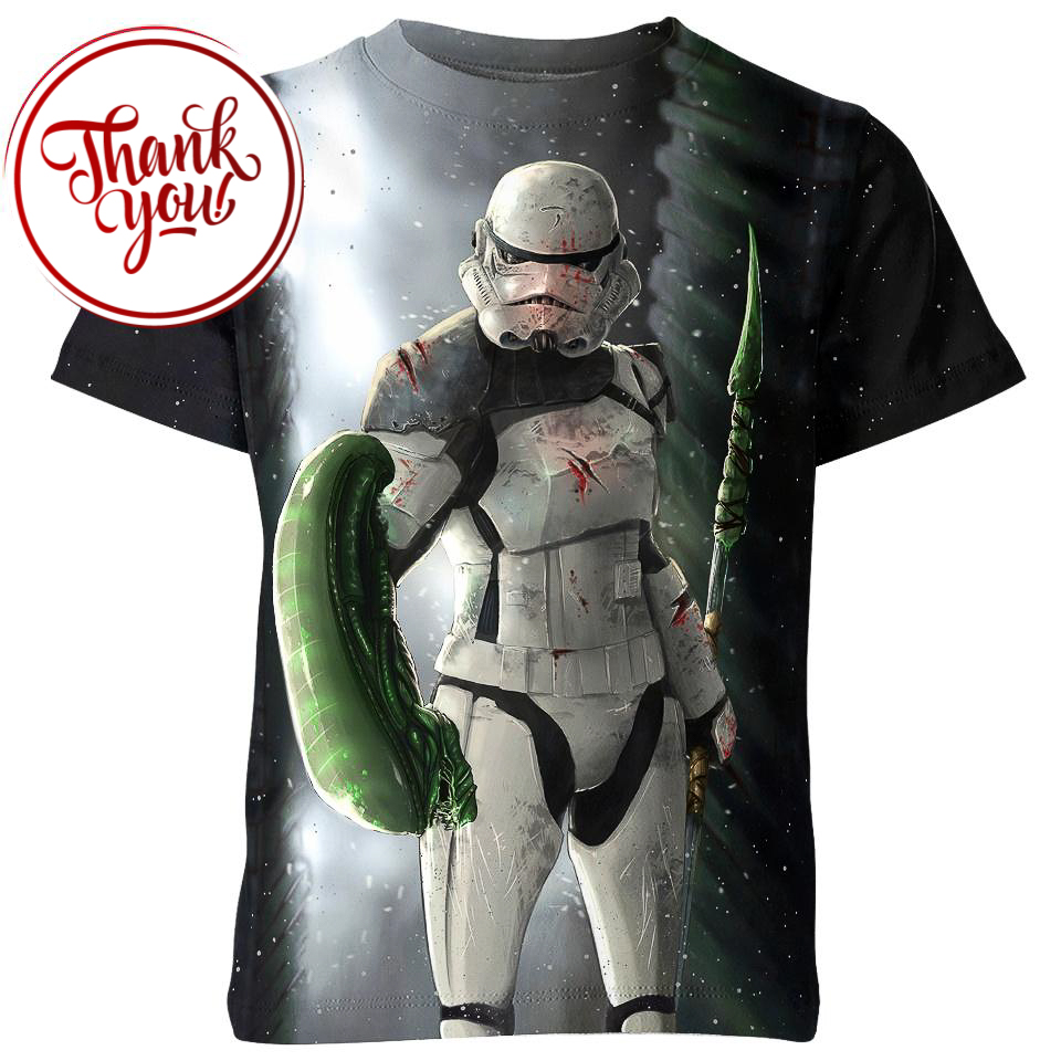 Alien Stormtroopers Star Wars 3D Print Unisex T-Shirt