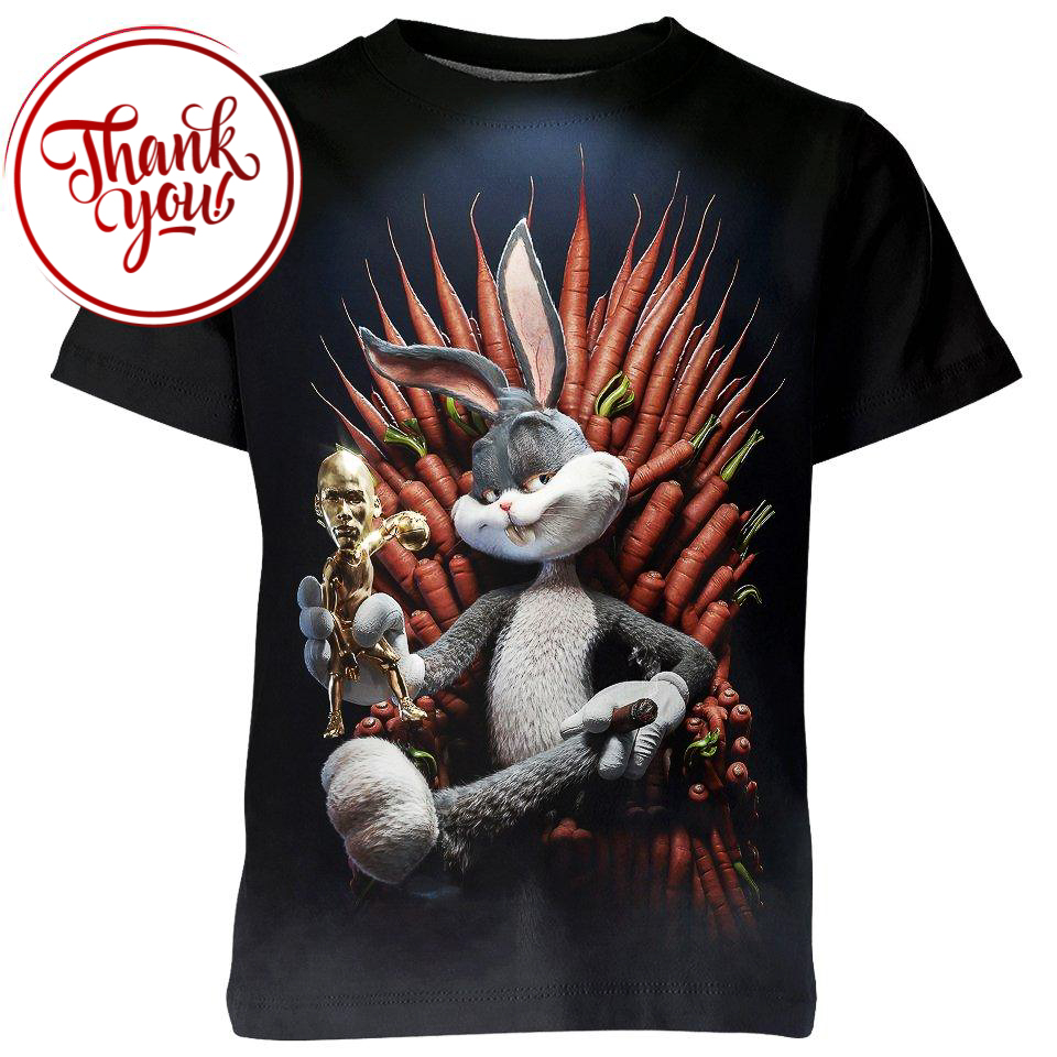 Bugs Bunny 3D Print Unisex T-Shirt